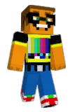 Starcharger Minecraft avatar full body