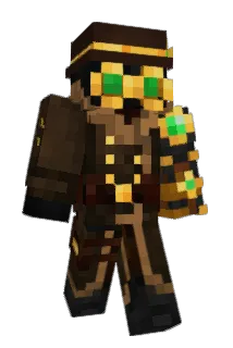 Starkillerwolf Minecraft avatar full body