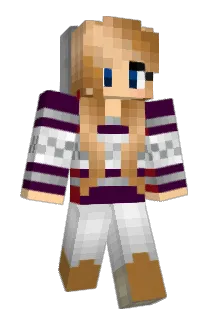 StarlaWolf Minecraft avatar full body