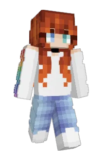 Starlig Minecraft avatar full body