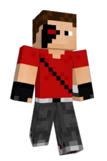 Startermann Minecraft avatar full body