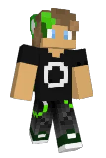 Stativkubus Minecraft avatar full body