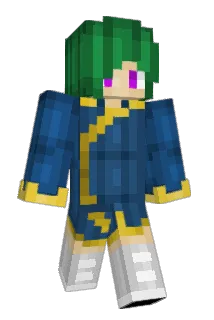 Stemerald Minecraft avatar full body