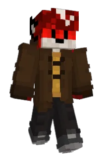 Stepfox Minecraft avatar full body