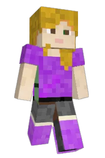 StetDown Minecraft avatar full body