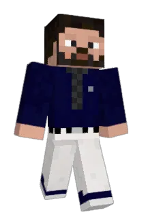 SteveBuckethead Minecraft avatar full body