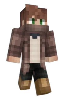 SteveHere Minecraft avatar full body