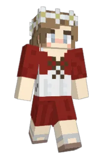 Stitchpunked Minecraft avatar full body