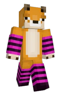 StockingFox Minecraft avatar full body