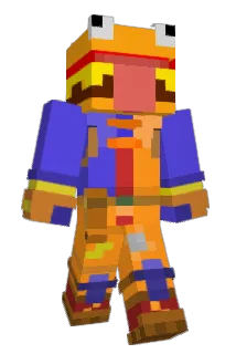 Stoepkrijtje Minecraft avatar full body