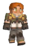 Stood_04 Minecraft avatar full body