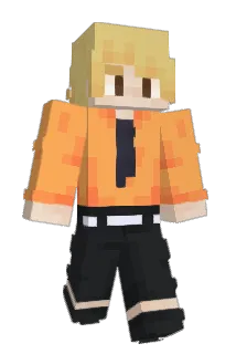 Stormwarper Minecraft avatar full body