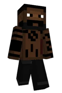 Stoutish Minecraft avatar full body