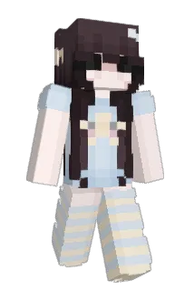 Strahlend Minecraft avatar full body