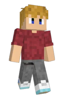StraightBack Minecraft avatar full body