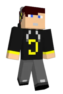 Straixt Minecraft avatar full body
