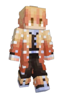 StrangerTrain Minecraft avatar full body