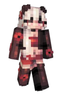 StraszaFox Minecraft avatar full body