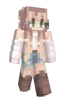 Strawberril Minecraft avatar full body