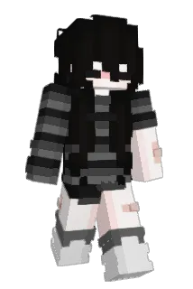 StrawberrqStar Minecraft avatar full body