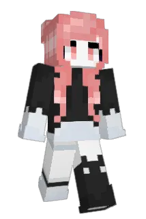 StrawberrryPuff Minecraft avatar full body
