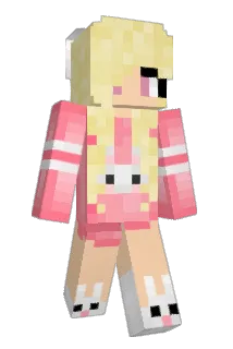 StrawberryBunny5 Minecraft avatar full body