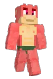 StrawberryKaiju Minecraft avatar full body