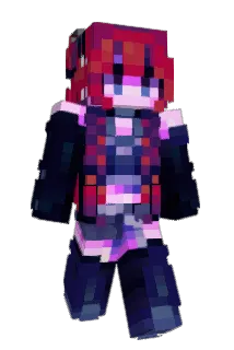 StrawberryRaven Minecraft avatar full body