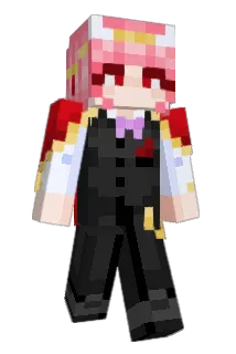 StrawberryRhino Minecraft avatar full body