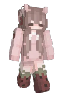 Strawberryxio Minecraft avatar full body