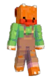 Straxzilla Minecraft avatar full body