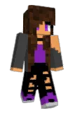 Streefighter Minecraft avatar full body