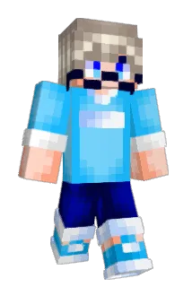 Streichholzmann Minecraft avatar full body