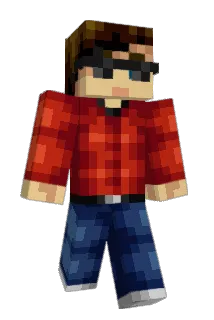 Strumpfsocke Minecraft avatar full body
