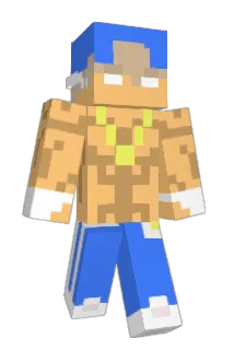 Stud Minecraft avatar full body