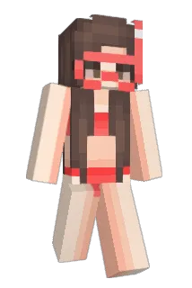 StupidLesbian Minecraft avatar full body