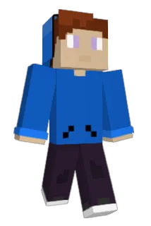 StyleZ_Blue Minecraft avatar full body