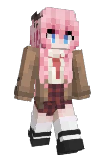 SuXuNeko Minecraft avatar full body