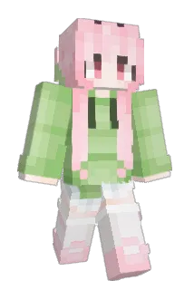 SubBarry Minecraft avatar full body