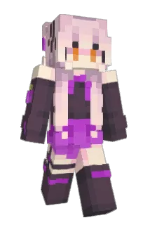 Succubunny Minecraft avatar full body