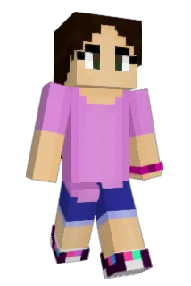 SueRose Minecraft avatar full body