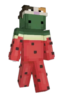 SuikaNek0 Minecraft avatar full body