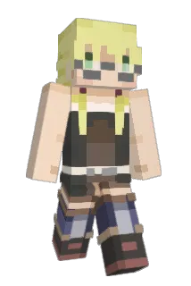 SuikyouAku Minecraft avatar full body