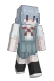 Suiwater Minecraft avatar full body