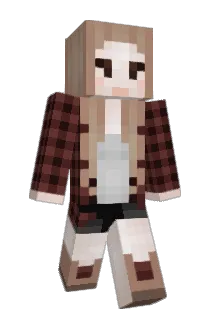 Sukeban Minecraft avatar full body