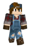 SukiiSushii Minecraft avatar full body