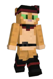 Sumnjiv Minecraft avatar full body