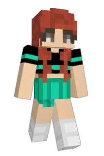 SunGirlie Minecraft avatar full body