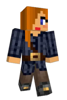 Sunpowered Minecraft avatar full body
