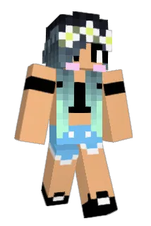 SunsetLace Minecraft avatar full body